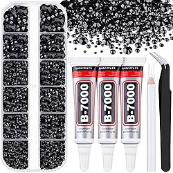 Resin Rhinestones for Crafting with B7000 Jewelry