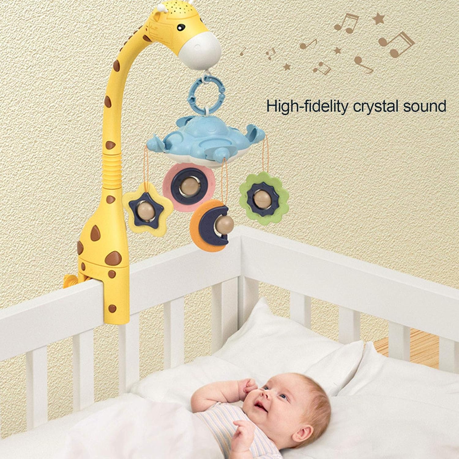 Mobile Pour Lit De Bebe Musique Avec Lumieres Bebe Fille Garcon Lit Jouet Berceau Projection Sonnette Jouet Pour Nouveau Ne Mobile Lit Bebe Musical Lumineux Bebe Et Puericulture Cadeaux De Naissance Et Souvenirs