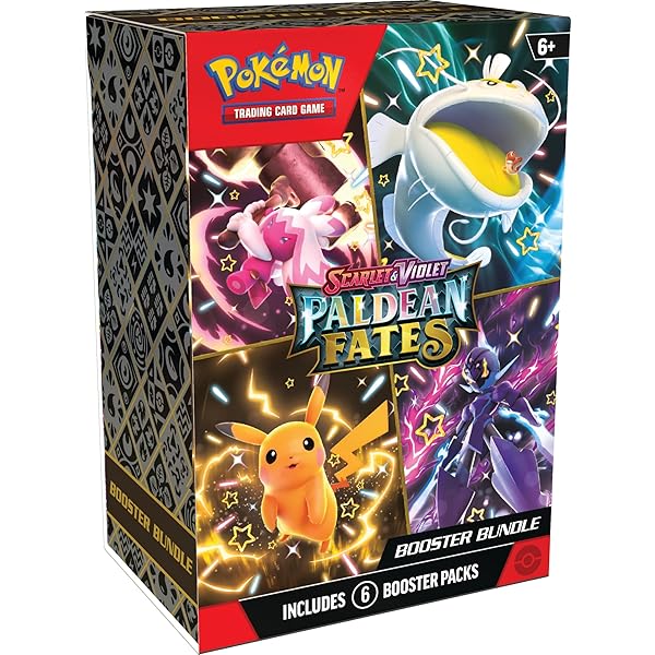 Amazon.com: Pokémon TCG: Scarlet & Violet—Paldean Fates Mini Tin – Flamigo  (2 Booster Packs, 1 Sticker & 1 Art Card) : Video Games