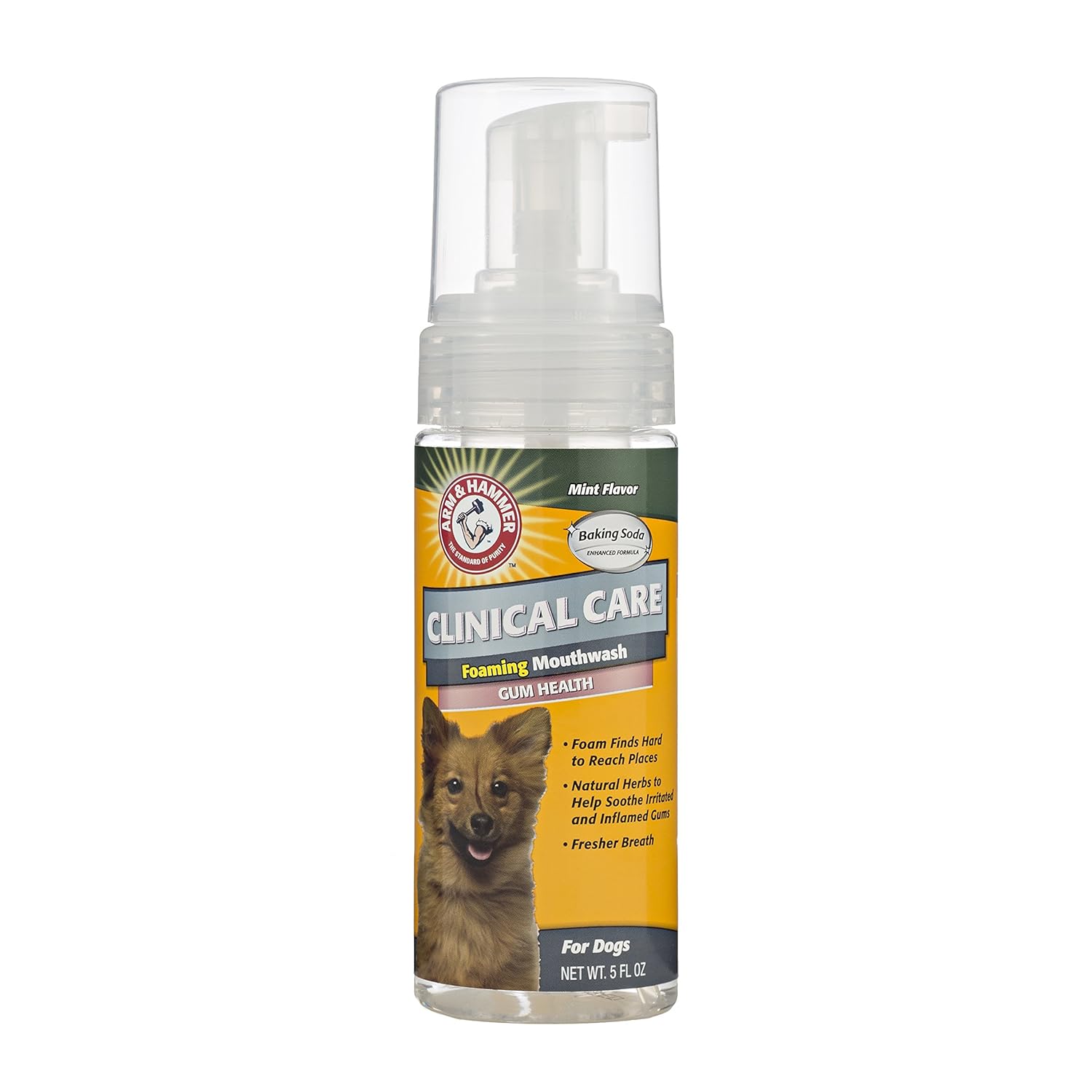 Arm & Hammer Clinical Pet Care Dental Foaming Mouthwash for Dogs