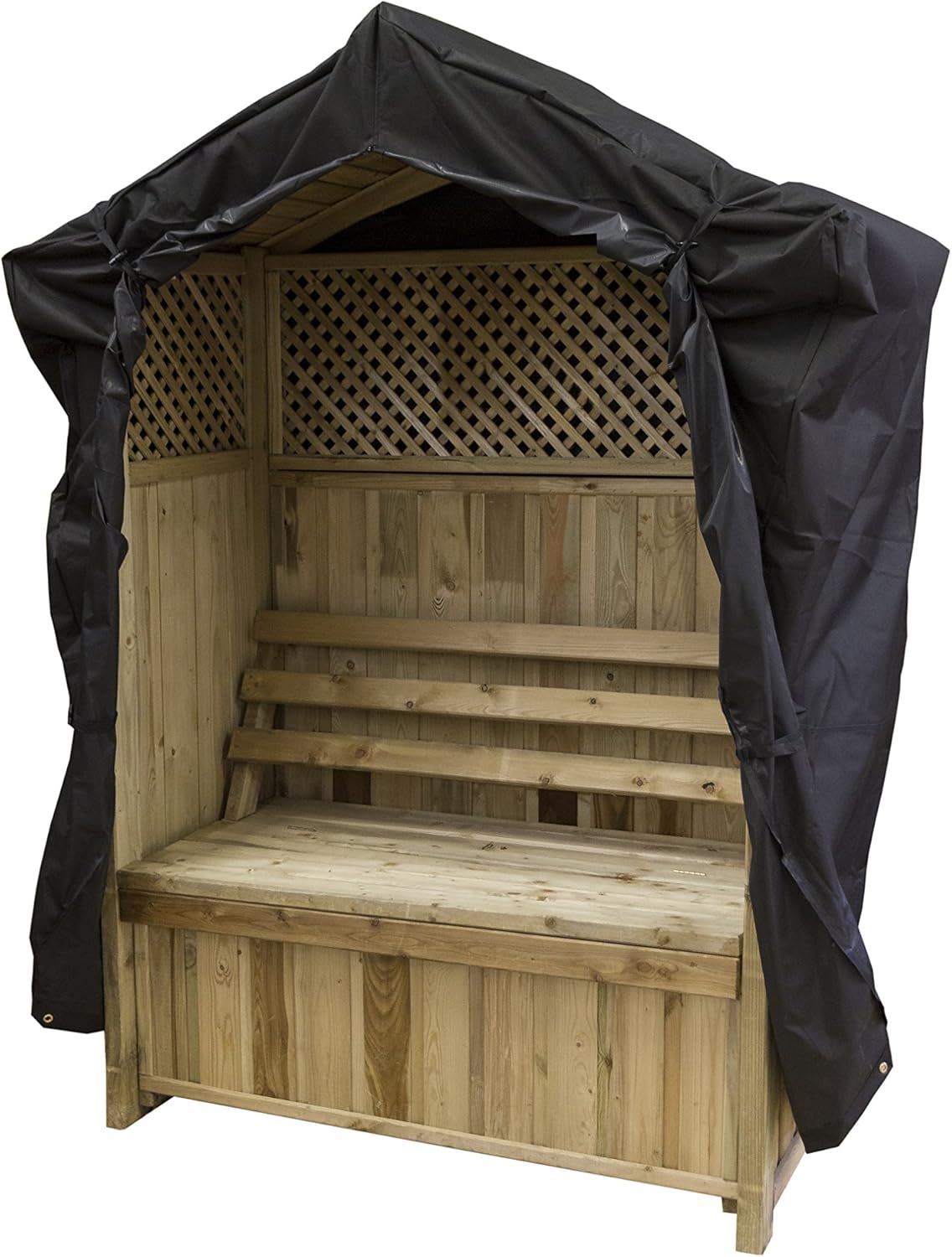 Zest 4 Leisure SEATDORSETCOVER Cover, Black, 156 x 67 x 199 cm
