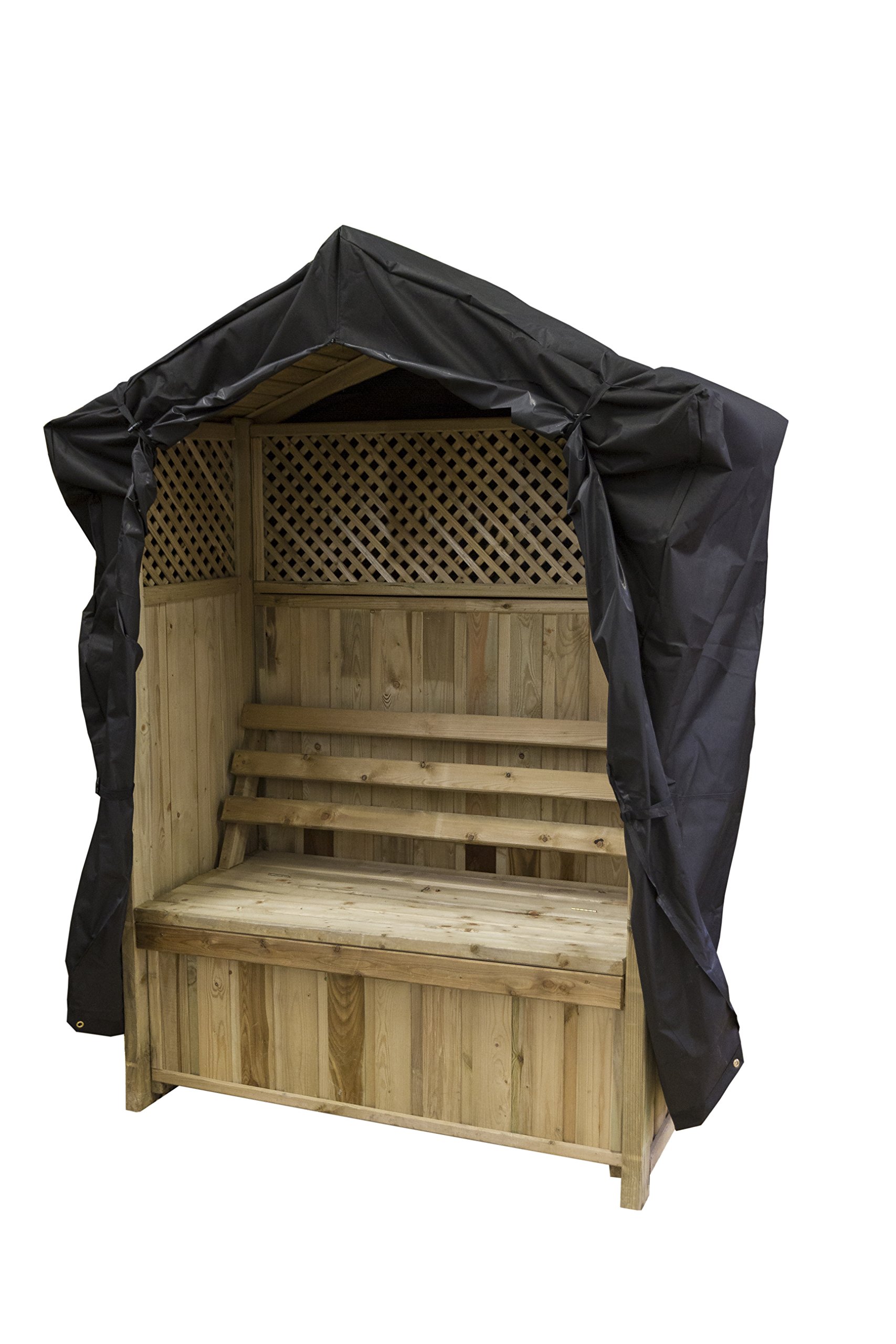 Zest 4 Leisure SEATDORSETCOVER Cover, Black, 156 x 67 x 199 cm