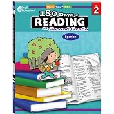 180 Days&reg;: Reading for Second Grade: Practice, Assess, Diagnose (Spanish Edition)