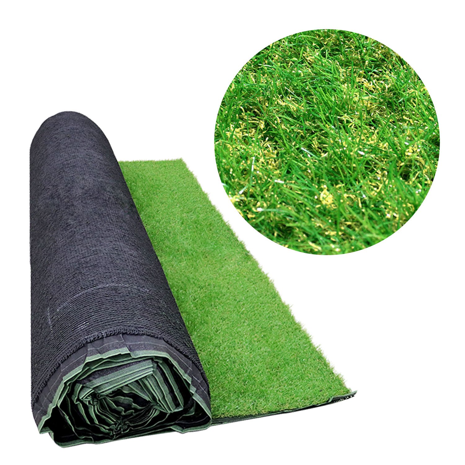 最安 芝目が綺麗な 人工芝 ロール 2m 10m 深型 芝たけ3 5cm 固定ピン付き 天然芝感 35mm 芝マット グリーン C228 S1 B07dg1y5w3 19480 グリーン 全ての Celebration Fl Us