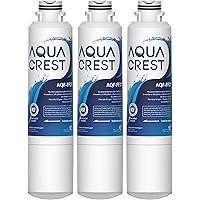AQUA CREST DA29-00020B Samsung Refrigerator Water Filter Replacement for DA29-00020A/B, HAF-CIN/EXP, RF28HFEDBSR, RF263BEAESR
