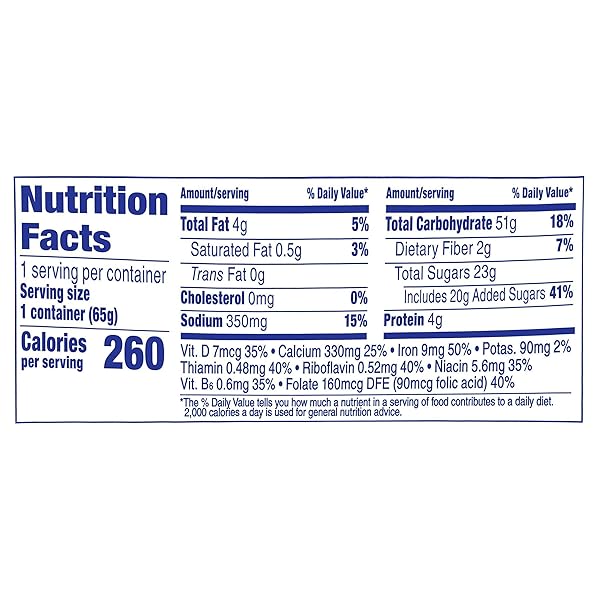 CREAM OF WHEAT INSTANT HOT CEREAL TO-GO CUPS, MIXED BERRY WITH ALMONDS, 2.29 OUNCE