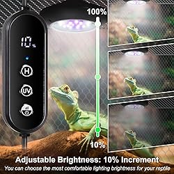 LED UVB Light for Reptiles, 8W UVA UVB Lamp