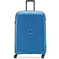 DELSEY PARIS Unisex_Adult Suitcase, Zinc Blue, 76x52x32 cm-102 litres-L-Bleu Zinc