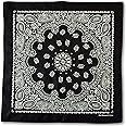 The Peacock Crew Bandanas in Premium Soft Cotton for Men Women Kid Bandana Paisley Scarf Neckerchief Bulk or Single Gift Pack