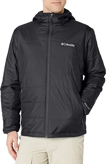 columbia men's saddle chutes hooded jacket