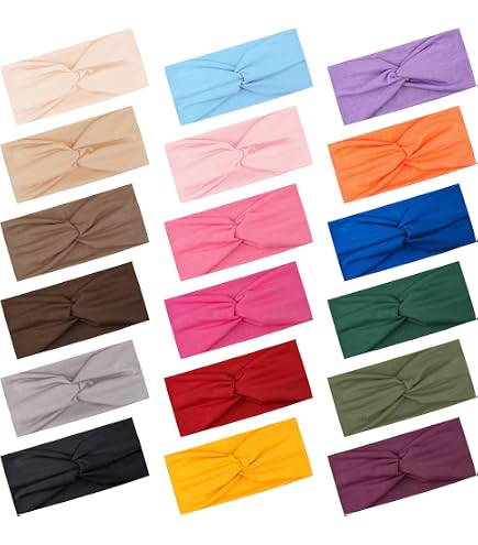 25pcs Elastic Sport Hairbands for Women Gym Yoga Fitness Hair Accessories Amazon.com : Zapire 25pcs Elastic Stretch Sport Hairbands  main image 3