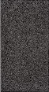 THE RUGS Living Room Shaggy Rug 60x110 cm Dark Grey 30 mm Thick 100% view 6