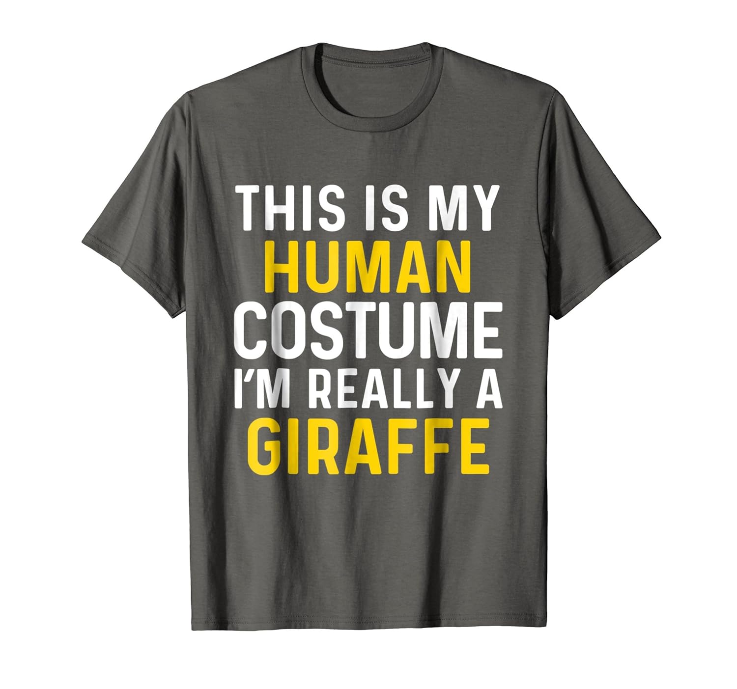 Funny Giraffe Costume Halloween T Shirt Easy Costume Idea- TPT