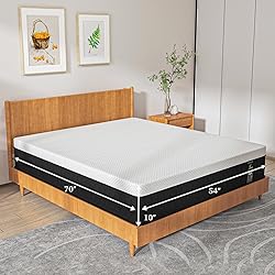 JEEKEA Full Size Mattress, 10 Inch Innerspring