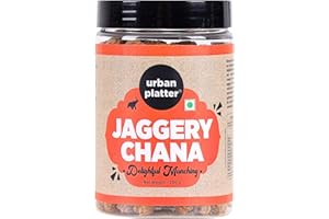 Jaggery Chana , 200 Gm (7.05 OZ) [Deliciously Roasted Chana Coated in Jaggery]