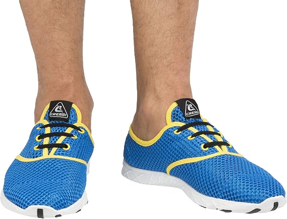 Chaussure Aquatique Cressi Kiwi - Tissu Drainant, Séchage Rapide - Pour Sports Nautiques Et Marche En Milieu Humide - Unisexe