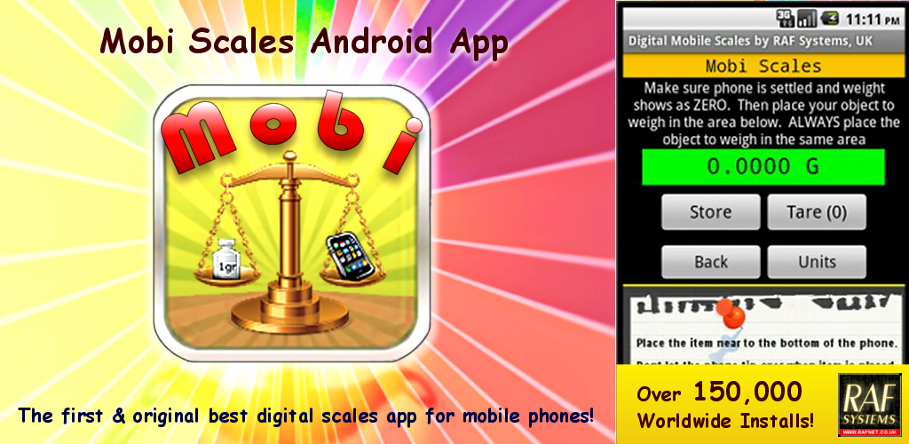 Mobi Scales Lite Real working digital scales Appstore for