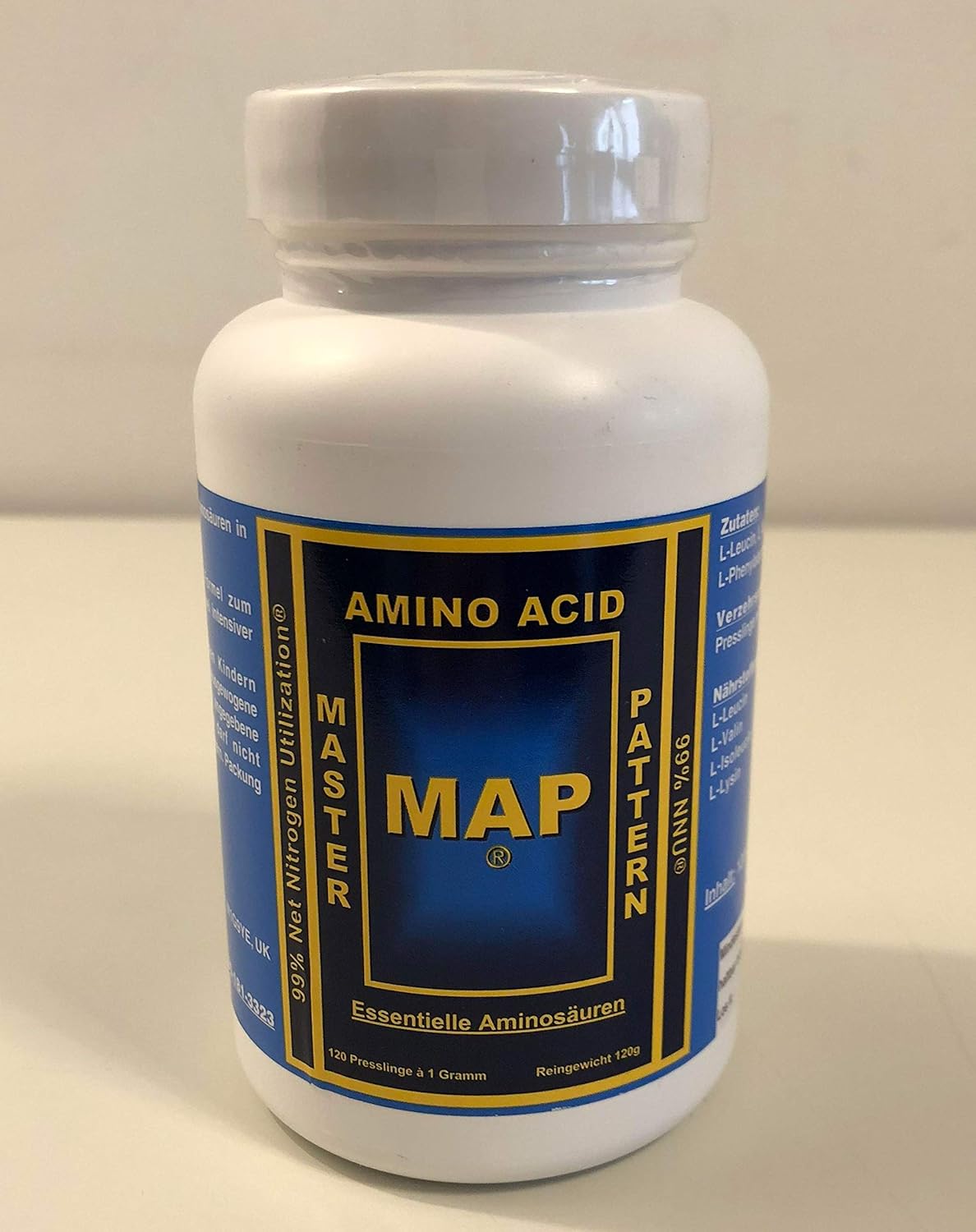 Master Amino Acid Pattern Map Aminosauren Produziert Von Prof Moretti Amazon De Drogerie Korperpflege