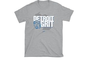 SMACK APPAREL TALKIN' THE TALK Detroit Grit T-Shirt for Detroit Football Fans (SM-5XL)