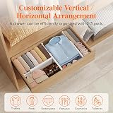 Lifewit 4 Pack Drawer Dividers 4in High Adjustable 13.5-22in Expanding view 4
