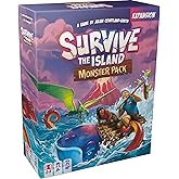 Survive The Island Monster Pack Board Game Expansion | Add 3 News Monsters to Your Game! Fun Strategy Game for Kids &amp; Adults, Ages 8+, 2-5 Players, 45 Mins