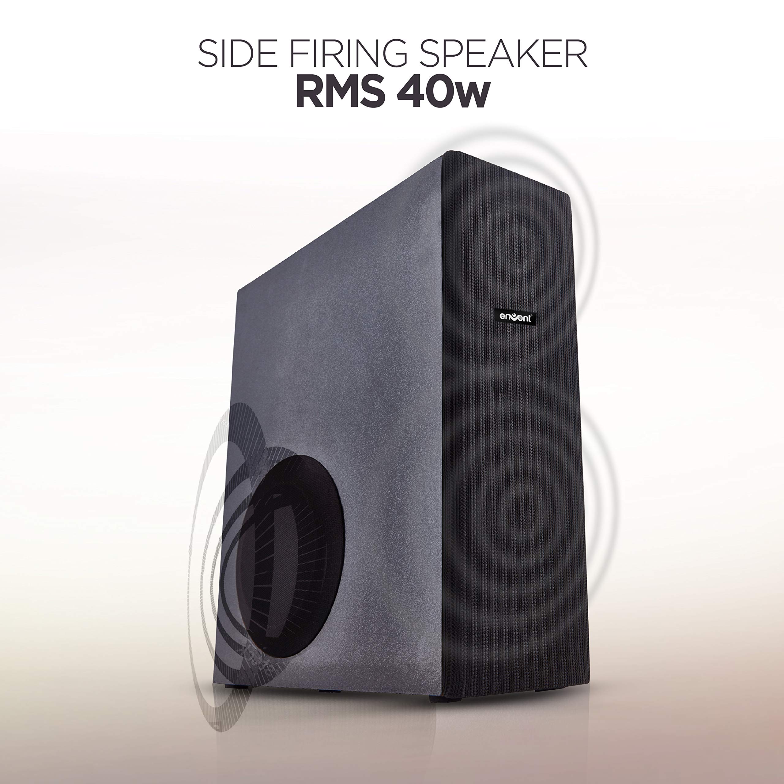 envent rock 250 25 w bluetooth tower speaker 2.1 channel