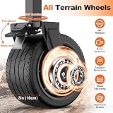 Primajor Folding Festival Trolley Cart 440LBS Heavy-Duty with Wheels view 3