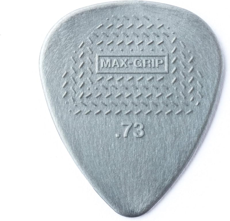 Dunlop Nylon Max Grip 0.73mm Picks Pack of 24 - Jim Dunlop