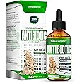 Cat Antibiotic for Infections, UTIs, Respiratory Moments, Cold, & Allergies | Antibiotics for Cats of All Ages & Breeds | Liq