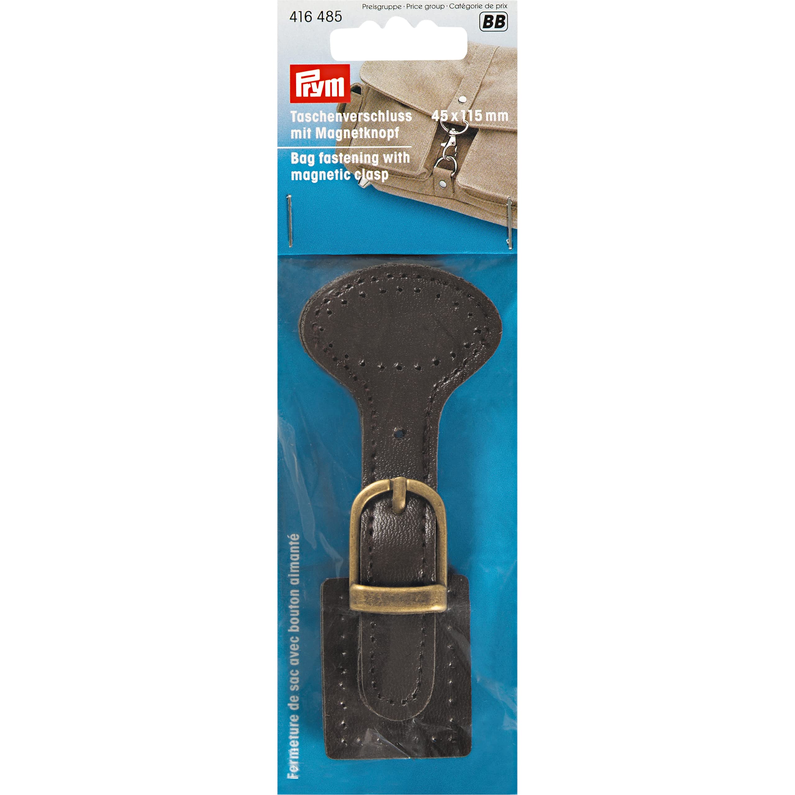 Prym Bag Fastening with Magnetic Clasp