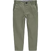 OshKosh B'Gosh Boys' Thermal Pocket Henley, Terra Stone, 10