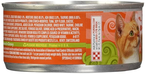 FRISKIES CANNED TASTY TREASURES CAT FOOD, CHICKEN & TUNA, 5.5 OZ, 1 PACK