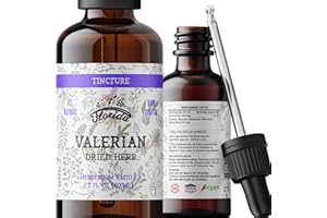 FLORIDA HERBS Valerian Tincture, Valeriana Extract, Valeriana Drops (Valeriana Officinalis) Dried Root