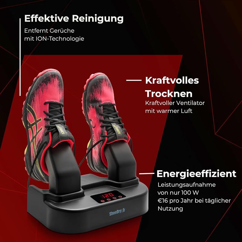 Schuhtrockner & Schuherfrischer, ION-Technologie, 100 W — Foto 5 von 8