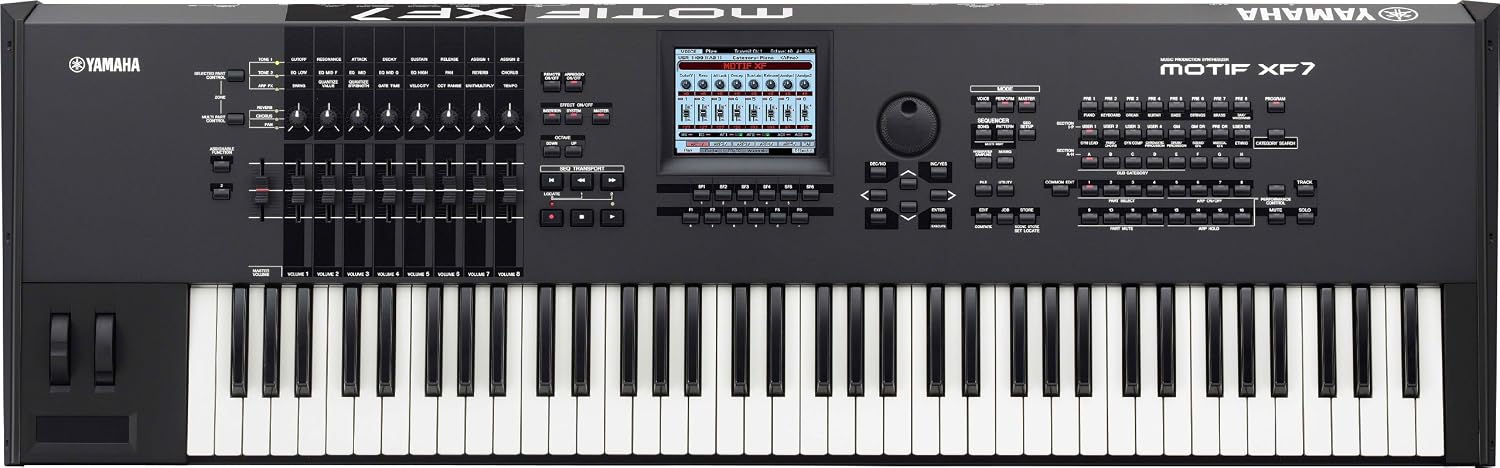 ヤマハ Music Production Synthesizer MOTIF XS7 取扱説明書・レビュー