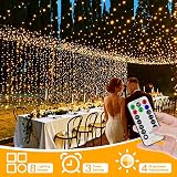 Ollny Christmas Tree Lights Outdoor 80m 800 LED Warm White IP44 Remote view 3