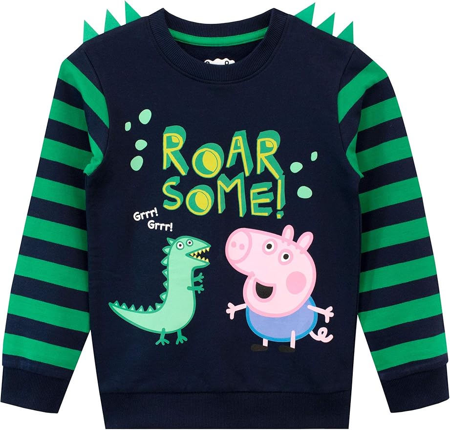 Peppa Pig Boys Pig Sweatshirt Clothing