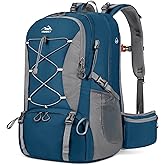 NUBILY 50L Hiking Backpack Waterproof Camping Backpack for Men Women Lightweight HIking Daypack Outdoor Travel Daypack