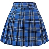 FindDress Pleated Skirts for Women High Waist Mini Tennis Skater Skirt Casual Basic Skirts Cheerleader