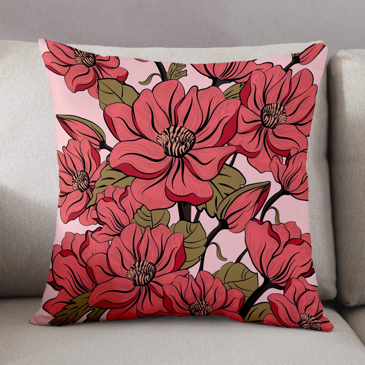 Bonamaison Decorative Cushion Cover, Multicolor, 45 x 45 cm