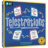 Telestrations 8-Player Board Game, A Hilarious Sketch &amp; Guess Party Game | 2nd Edition, Award Winning Hilarious and Unpredictable Must Have Party Game, 4-8 Players