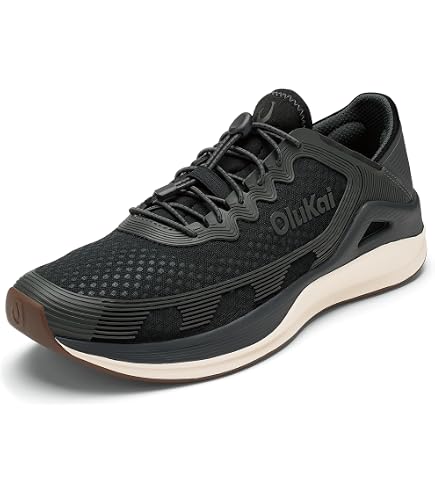 Olukai Punini Sneaker Shoes Black Mens Size 9.5 Sneakers Fabric & Suede Lace Up OluKai Punini Sneaker (Men) | Nordstrom main image 4