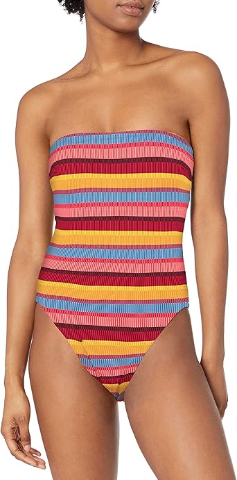 strapless 1 piece swimsuits