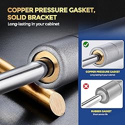 Ravinte Hardware 6 PCS Gas Struts for Cabinet 10