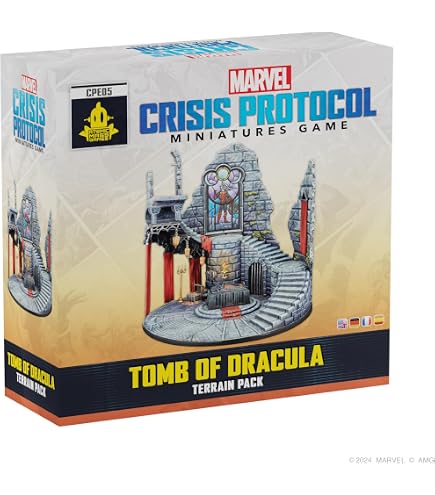 Amazon.com: Marvel: Crisis Protocol Tomb of Dracula Terrain Pack