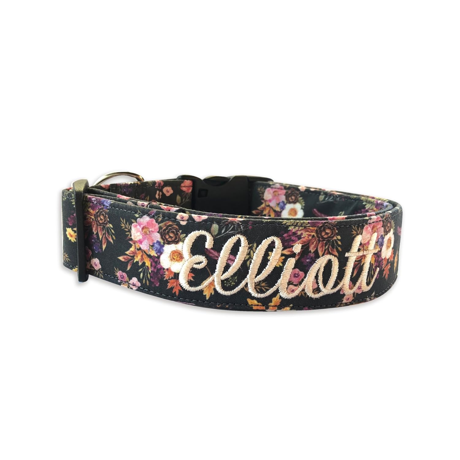 floral dog collar