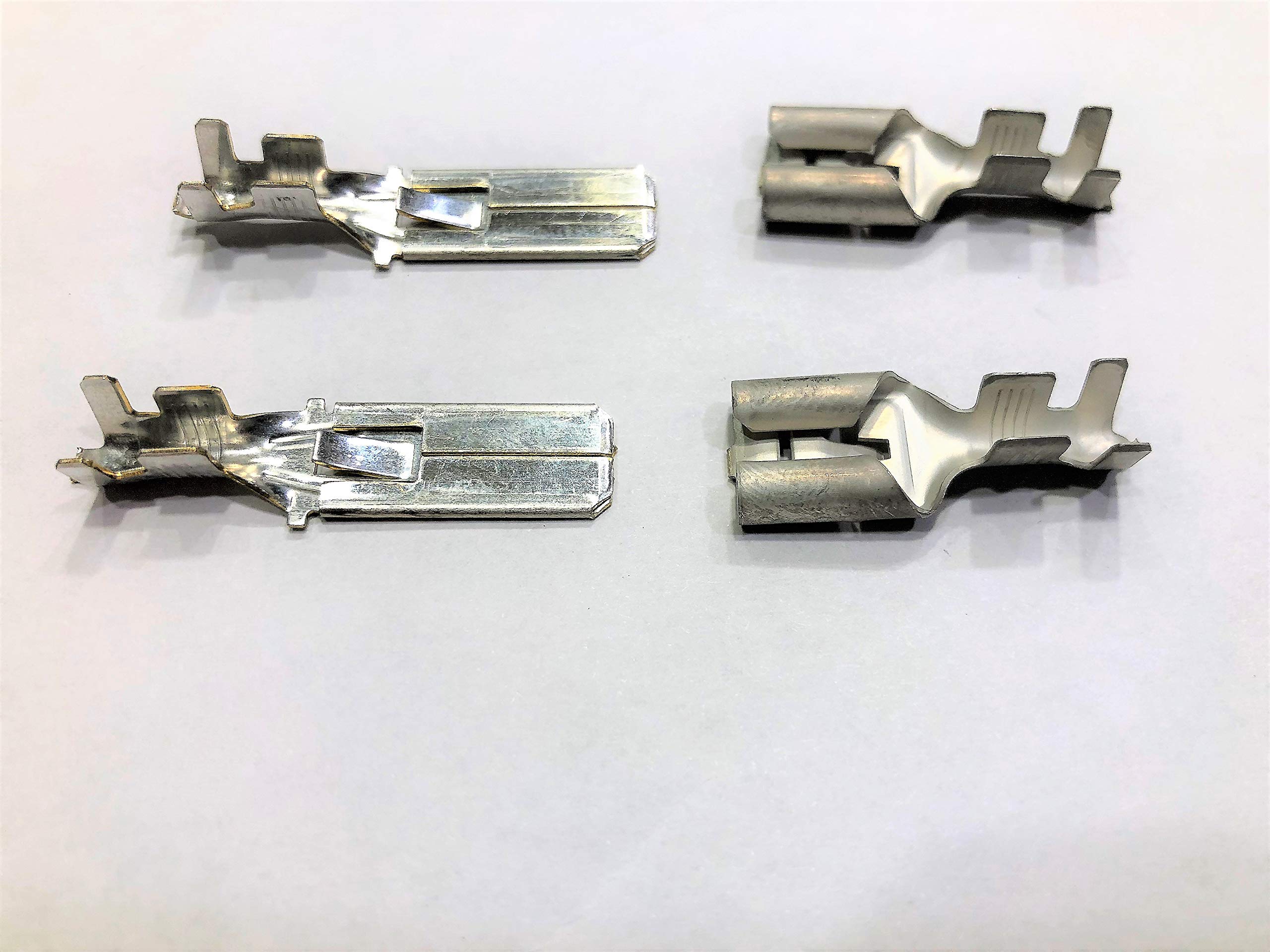 3/8" Spade Terminal Connector Set (2 Pair Male and Female)