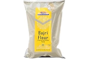 Rani Bajri Flour (Pearl Millet) 32oz (2lbs) 908g Bulk ~ All Natural | Vegan | Gluten Friendly | NON-GMO | Kosher | Indian Ori