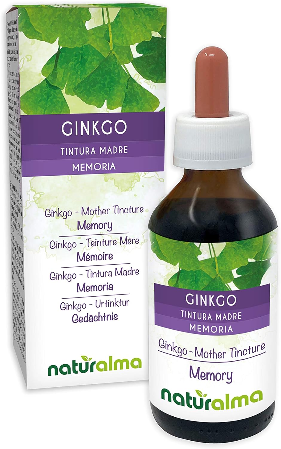 GINKGO (Ginkgo biloba) foglie Tintura Madre NATURALMA Estratto