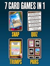 SMART CARDS Landmarks 50 Card Geography Game 7 in 1 Travel Pack view 4